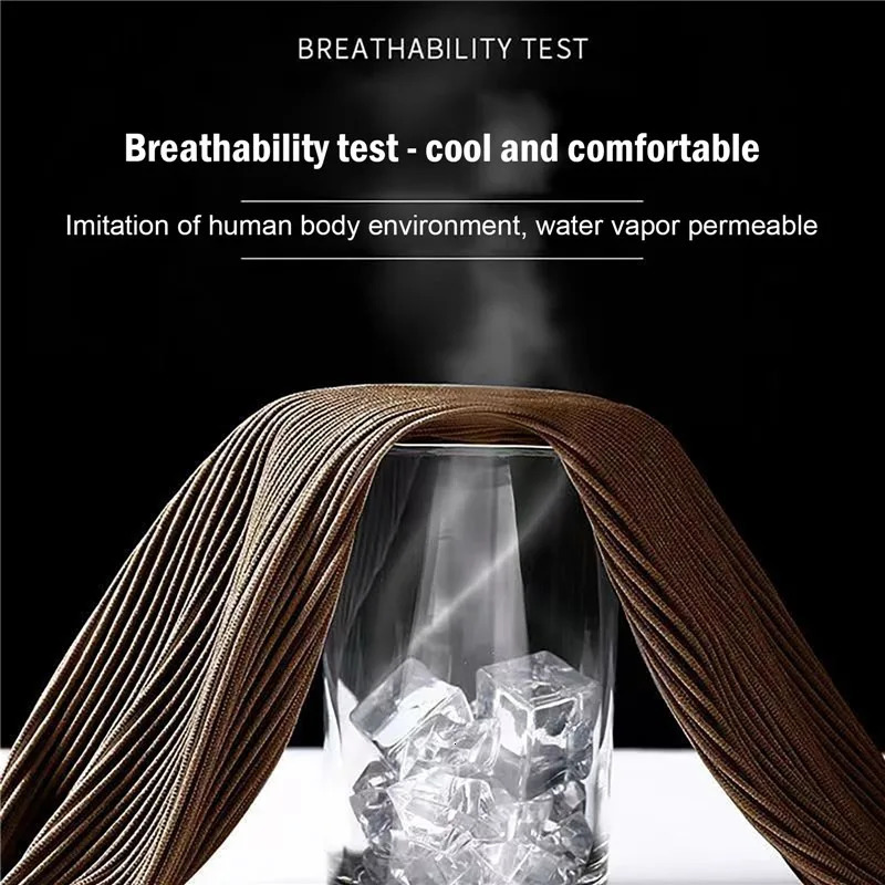 Ice Silk Sports Set Men's Summer Thin Tracksuit Men Casual Long Pants Short Sleeve T-shirt Quick Drying Clothes Sets 240106