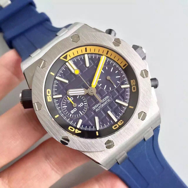 watch men's watch automatic mechanical watch classic style 42mm all stainless steel 5 ATM waterproof sapphire super luminous designer watches