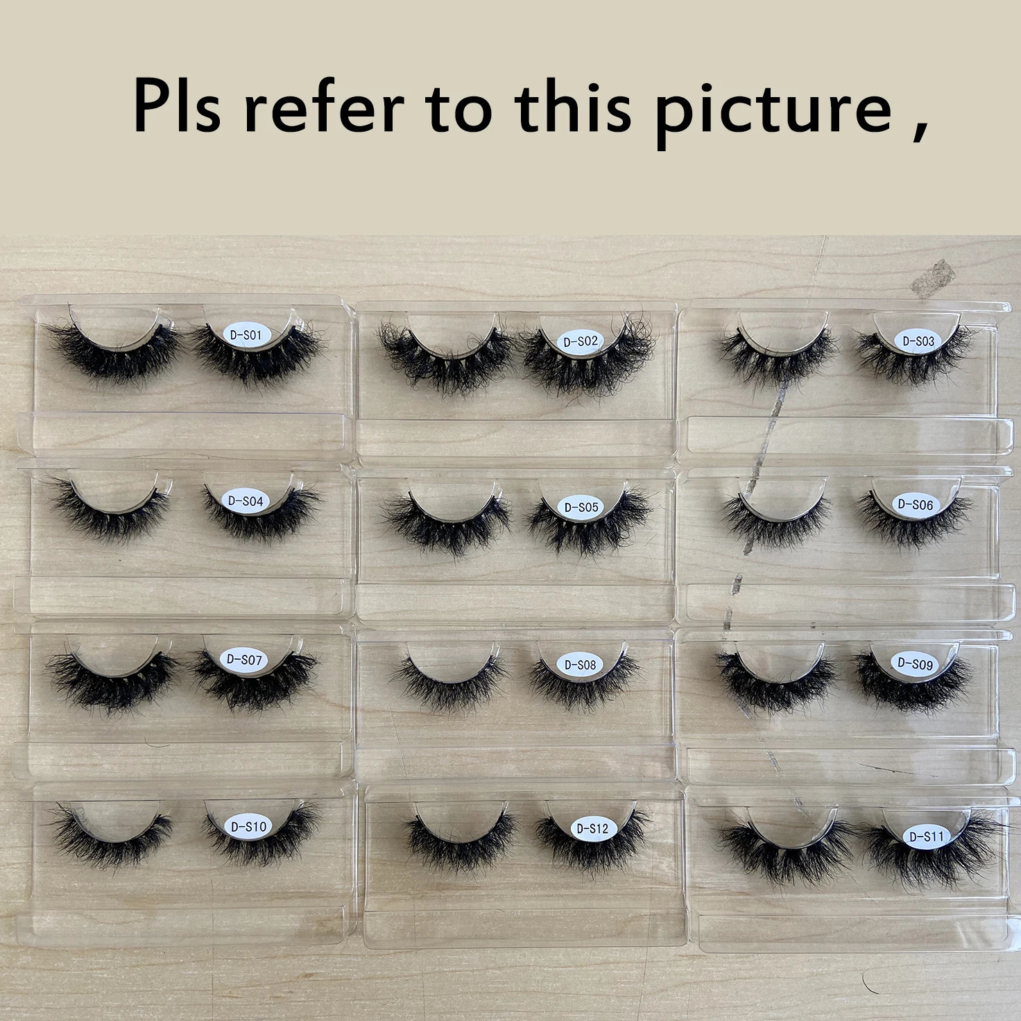 RED SIREN Mink Lashes Wholesale 51050 Pairs Fluffy Real Mink Hair Natural Eyelashes Wholesale Short Wispy Mink Eyelashes Bulk 240105