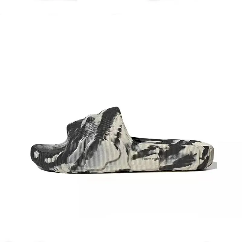 2024 Men Women Adilette 22 Slides Designer Slippers Magic Lime Desert Sand Sandals Green Glow Orange Back Grey Beach Shoes Outdoor Mens Slipper