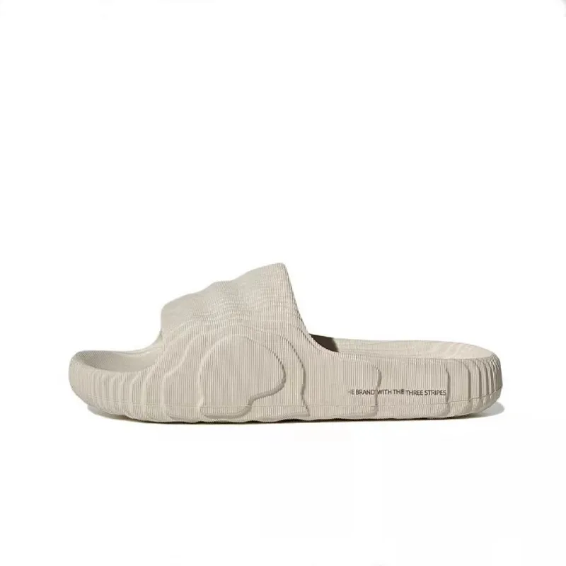 2024 Men Women Adilette 22 Slides Designer Slippers Magic Lime Desert Sand Sandals Green Glow Orange Back Grey Beach Shoes Outdoor Mens Slipper