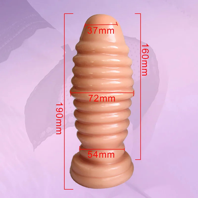 Soft Large Anal Plug Butt Plugs Big Anal Vaginal Dildo Plug Balls Prostate Massager Dilatodor Aanal Adult Sex Toys for Woman Men 240105