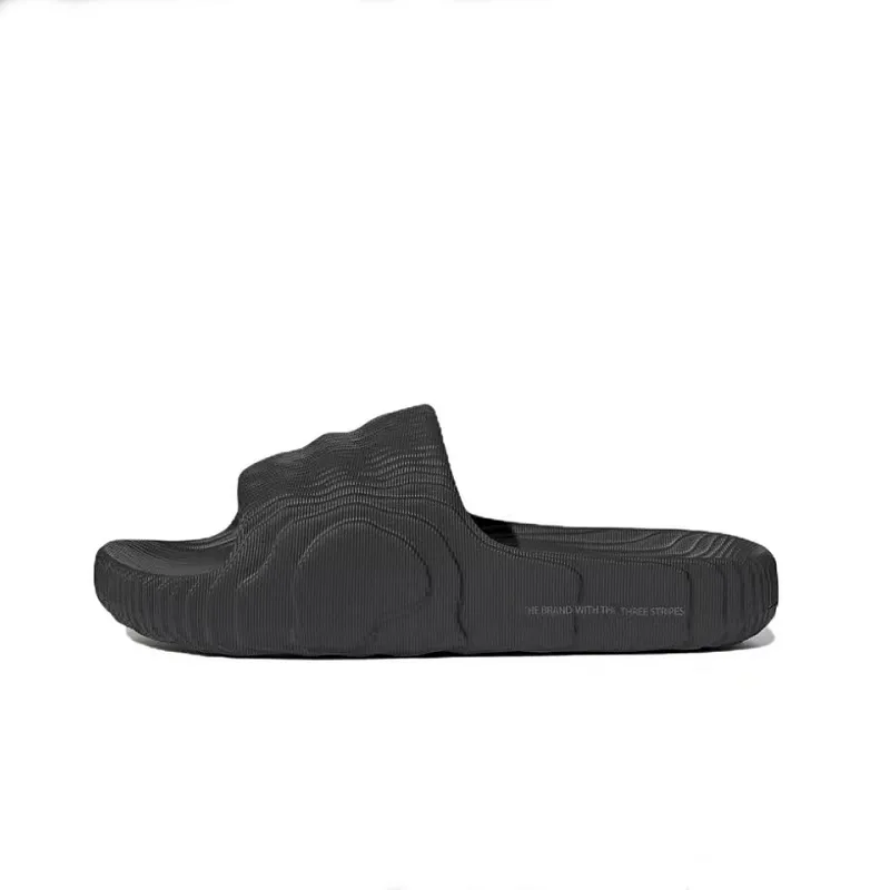 2024 Men Women Adilette 22 Slides Designer Slippers Magic Lime Desert Sand Sandals Green Glow Orange Back Grey Beach Shoes Outdoor Mens Slipper