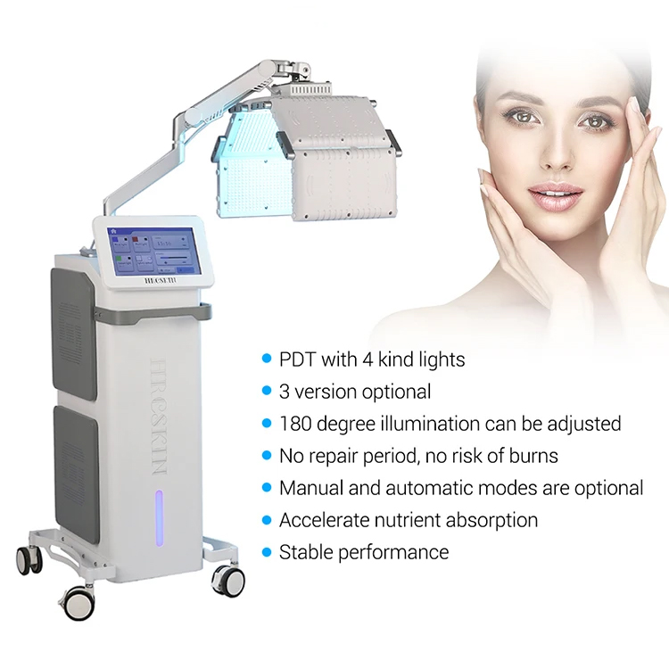 Strong Photon Light Phototherapy Anti-aging Skin Revitalization PDT 4 Colors Collagen Rebuilding Wrinkle Remove Allergic Calming Device