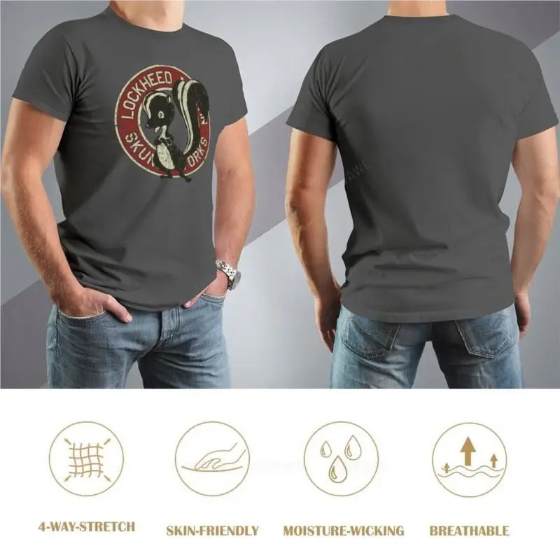 Skunk Works ADP 1943 T-Shirt korean fashion plain t-shirt animal print shirt for boys mens funny t shirts 240106