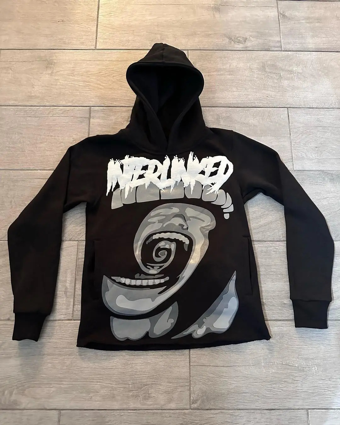 Streetwear Y2k Hoodie Oversized Print Pattern Harajuku Fashion Men and Women Long Sleeve Sweatshirt Casual Loose Hoodie 240106