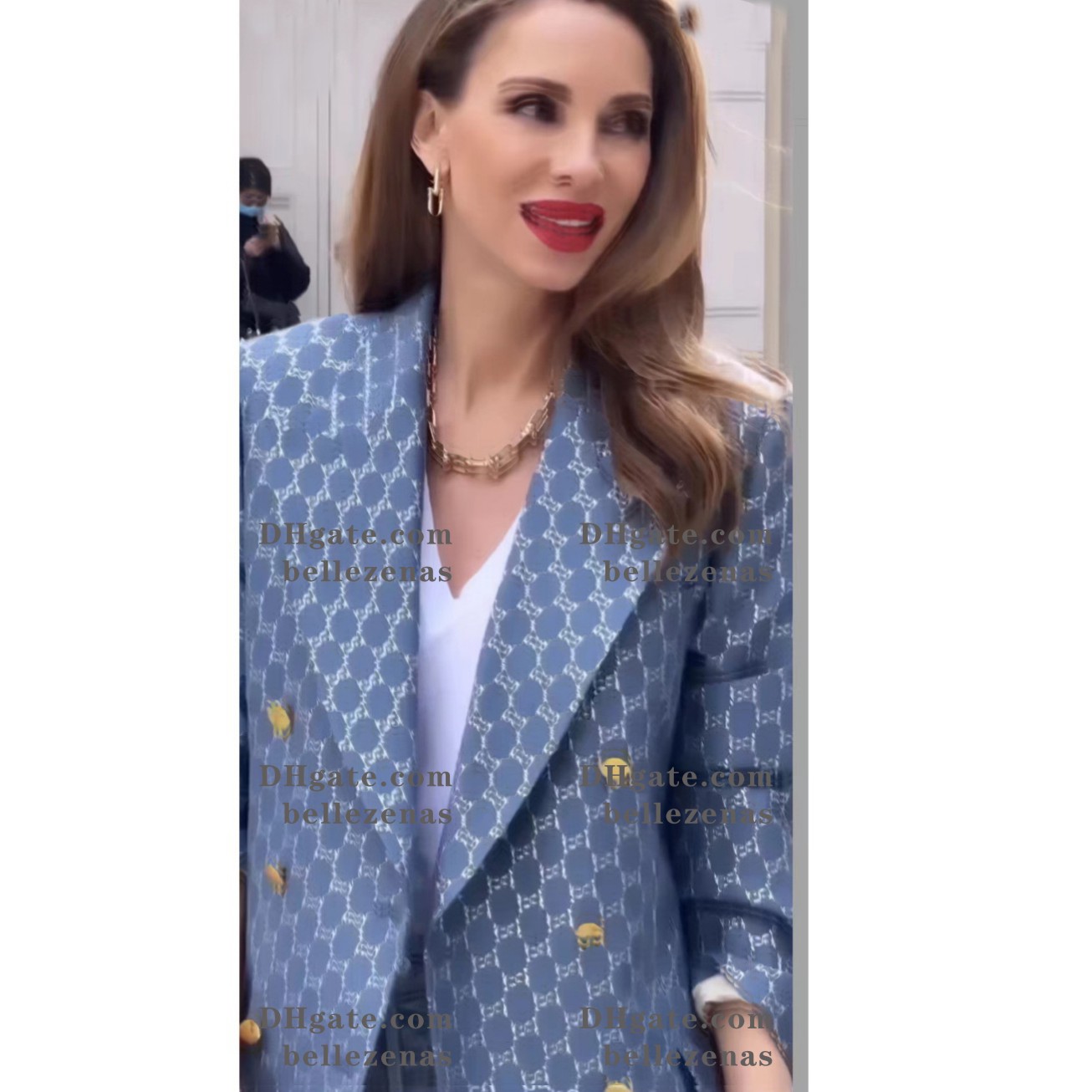 B-78 fashion women suit designer clothes blazer letters spring new released tops