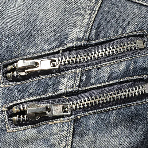 Men's Standing Neck Motorcycle Denim Jacket Vintage Fashion Casual Zipper Chaquetas Hombre Plus Size M6XL Jaquetas 240105