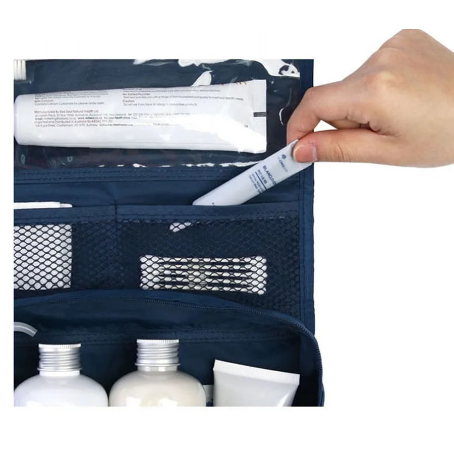 Travel Waterproof Portable Women Cosmetic Organizer Pouch Hanging Wash Bags Man Toiletry Bag Cute Makeup Neceser Sac Maquillage 240106