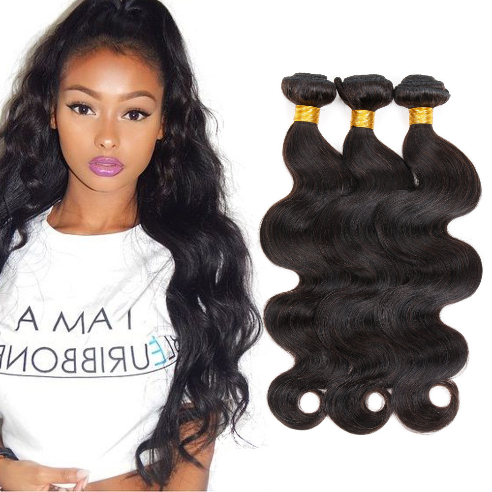 Hair Bulks Indain Body Wave Bundles Human Hair Body Wave 100% Hair Natural Black 1/3/4 Pcs Bulk Human Hair Bundles Wholesale 230308