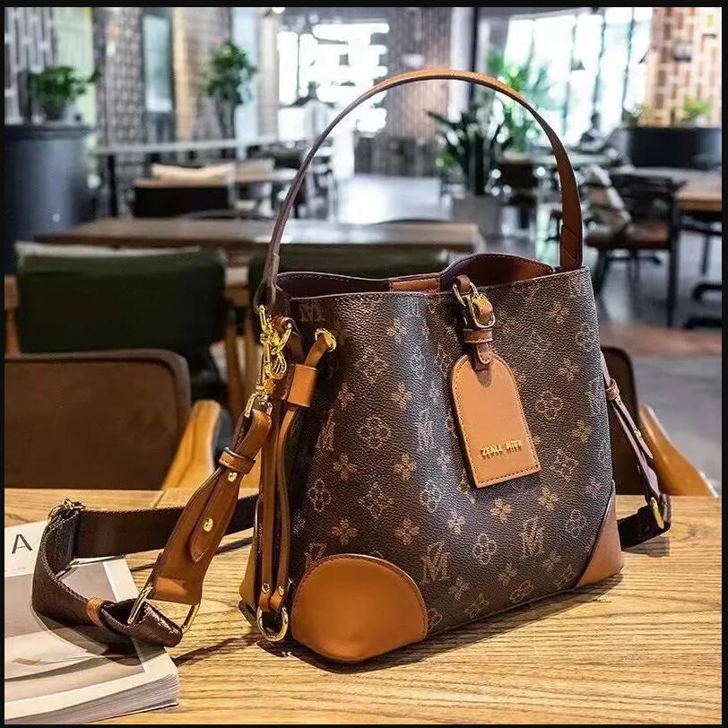 mini evening purse Brand luxury design Vintage bucket bag women's fashion retro style one shoulder crossbody bags