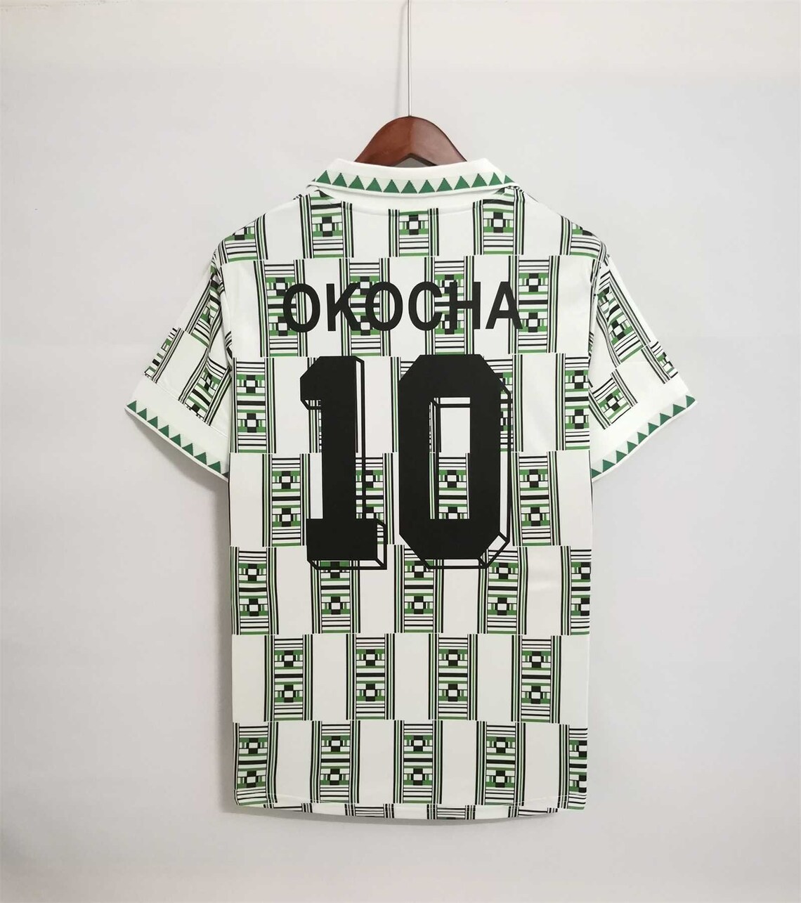 Retro OKOCHA Soccer Jersey 1994 1996 men Classic Futebol Thailand Jersey
