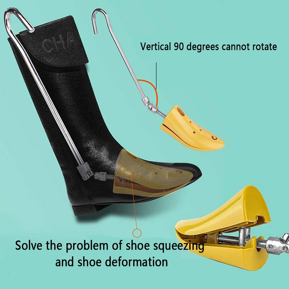 1PC Unisex Upscale Plastic Shoe Stretch Stretcher Expander Adjustable Shoe Last Boot Brace Universal Boots Instep Height Support 240106