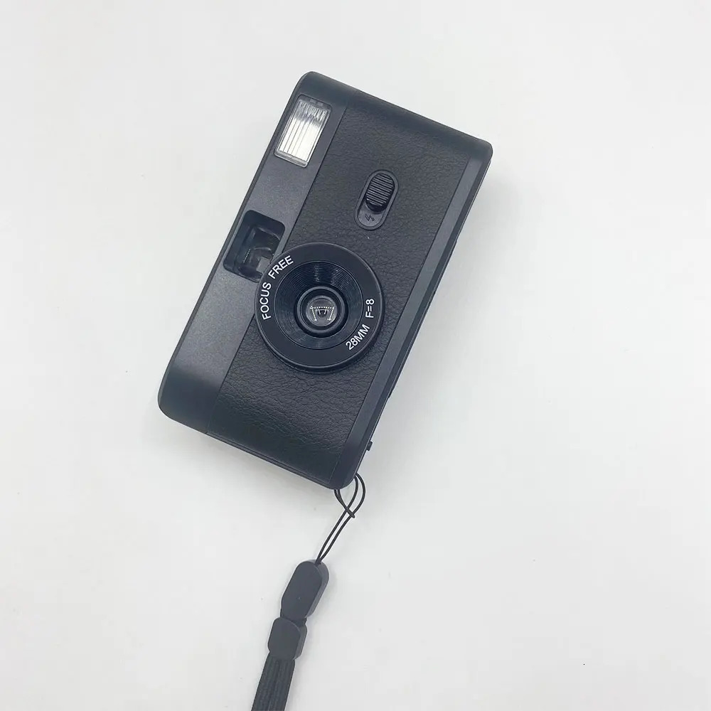 Reusable Film Camera 35mm Vintage NonDisposable with flash Retro Children Gift 240106