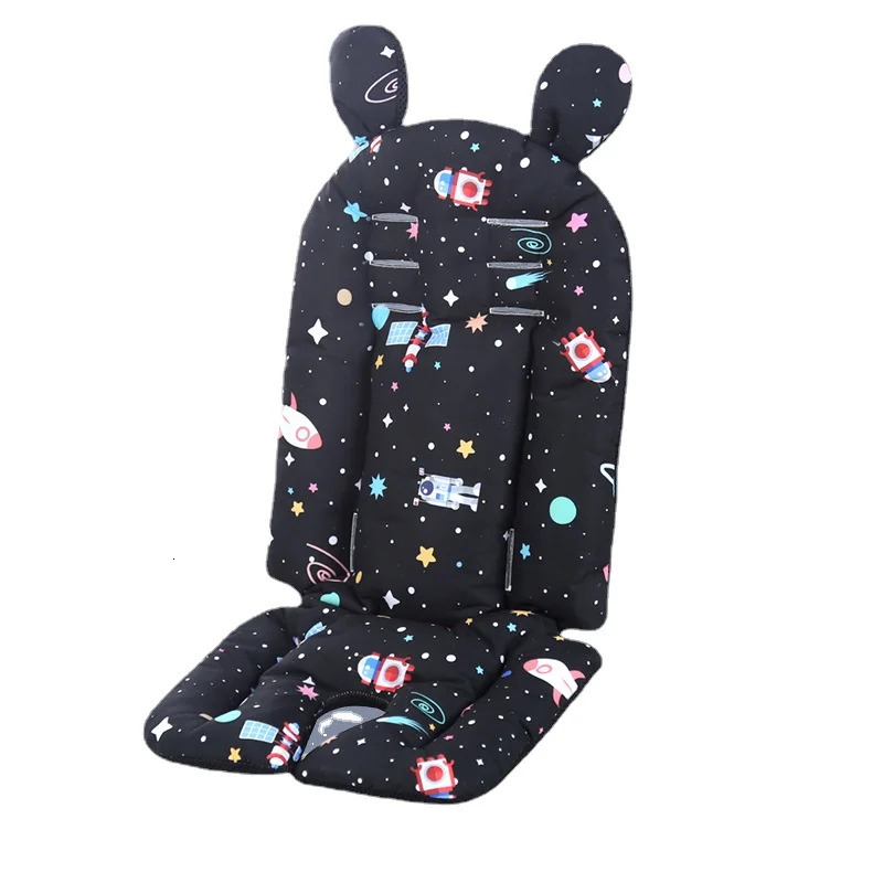 Infant Child Cart Mattress Cotton Pad Mat Kids Carriage Pram Accessories Stroller Liner for Baby Car Seat Cushion Multi Color 240106