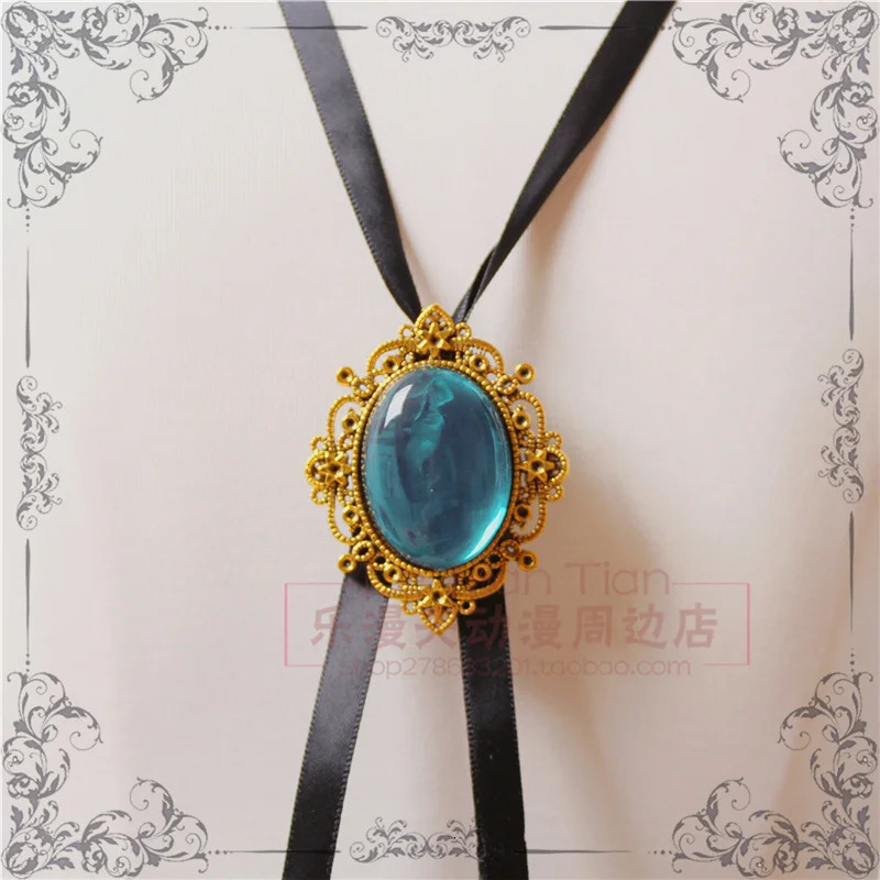 Osamu Dazai Necklace Anime Bungo Stray Dogs Bolo Bola Tie Cosplay Prop Accessory Adjustable For Halloween Carnival Party Gift 240106