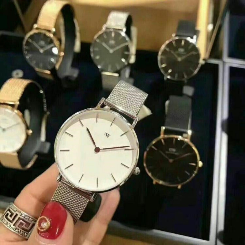 Designer Mens Watch Womens Luxury Watch Blue Balloon Roman Digital Automatic Mechanical Leisure Watch Stainless Steel Watch Enthusiast DW