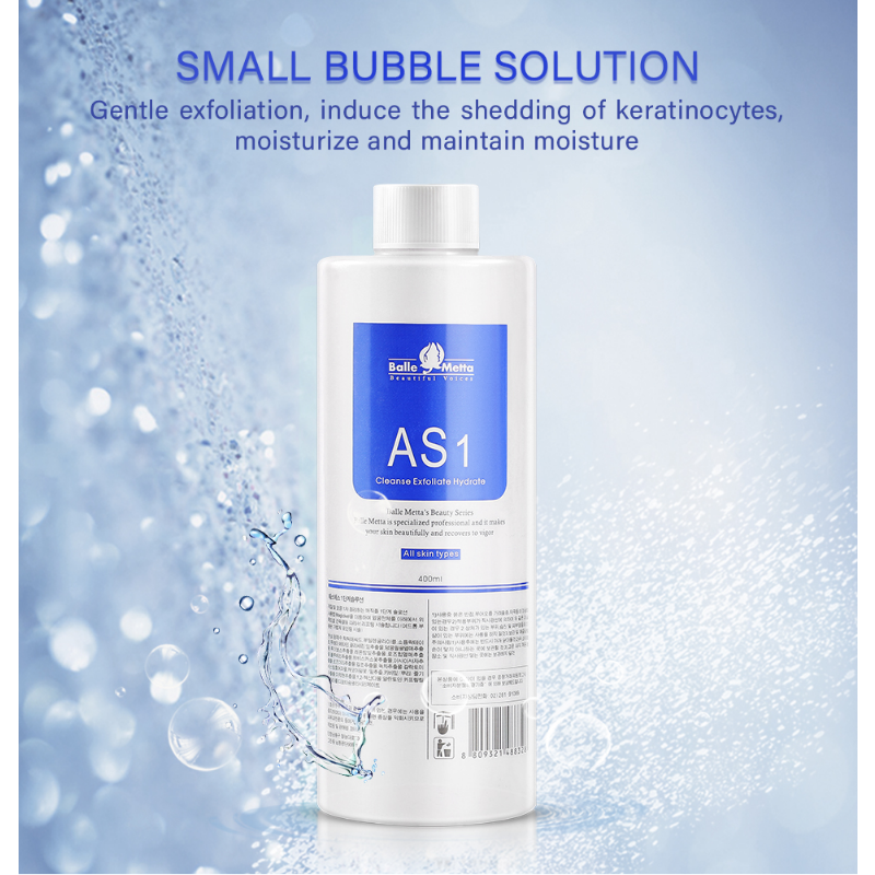 Accessories Parts AS1 SA2 AO3 Bottle/400ml Normal Skin Microcrystalline Peeling Water Facial Essence Suitable for Salons and Home355