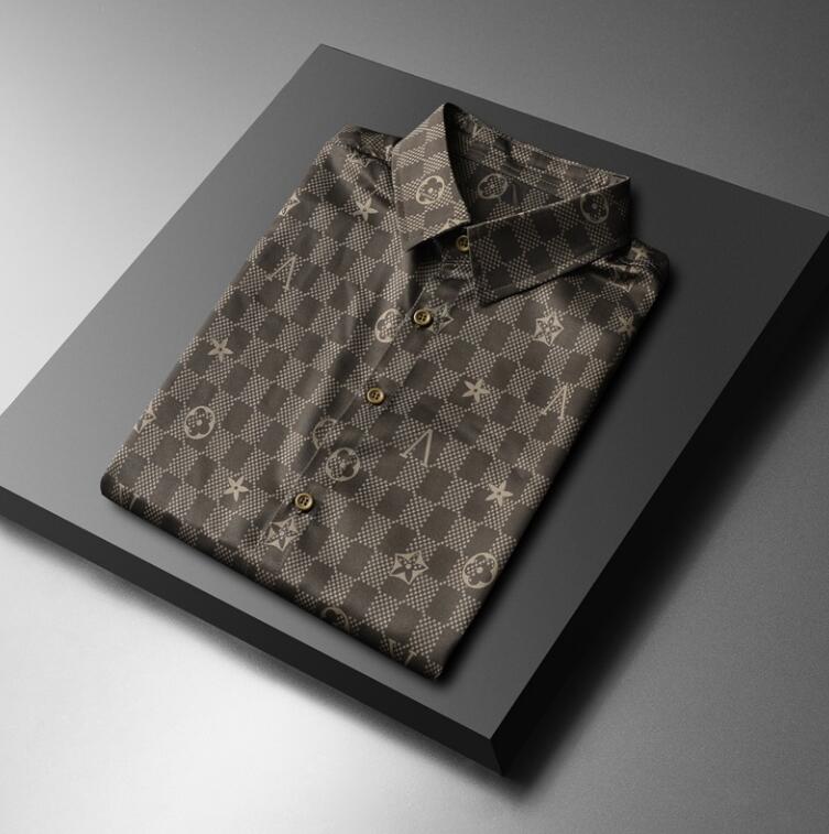 Mens Casual Shirts Womens Fashion Blouse Classic Contrast Color Shirt Summer Overshirt Designer Man Shirts Woman Blouse Clothes Tops