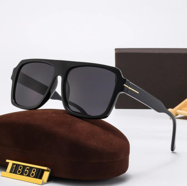 Luxury Designer Sunglasses High Quality Eyeglass Women Men Glasses Sunglasses Women Brand Designer Sun Glasses Super Star Celebrity Driving Sunglass With TF1858