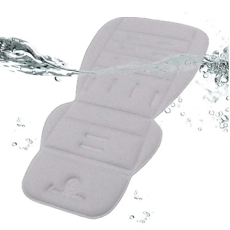 Breathable Stroller Accessories Universal Mattress In A Liner Seat Cushion Four Seasons Soft Pad 240106