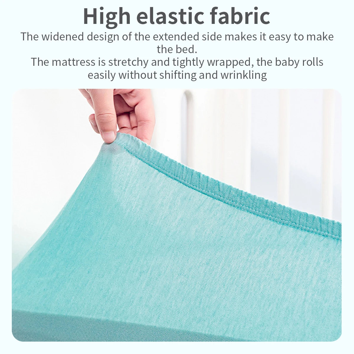12060cm Baby Fitted Sheets Cotton Stars Animals Crib Mattress Children's Bed Cover For born Bassinet Cradle Sheet Beding 240106