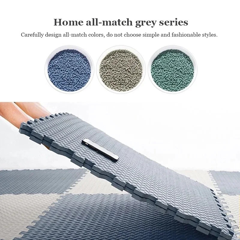 24Pcs Carpet Bebe Mattress EVA Foam Educational Toy Play Mat for Children Baby Toys Gifts 30x1cm Puzzle Floor 240106