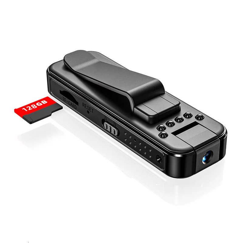 MD13 HD 1080P Body Mini Camera Portable Small Digital Video Recorder BodyCam Infrared Night Vision Miniature Camcorder 240106