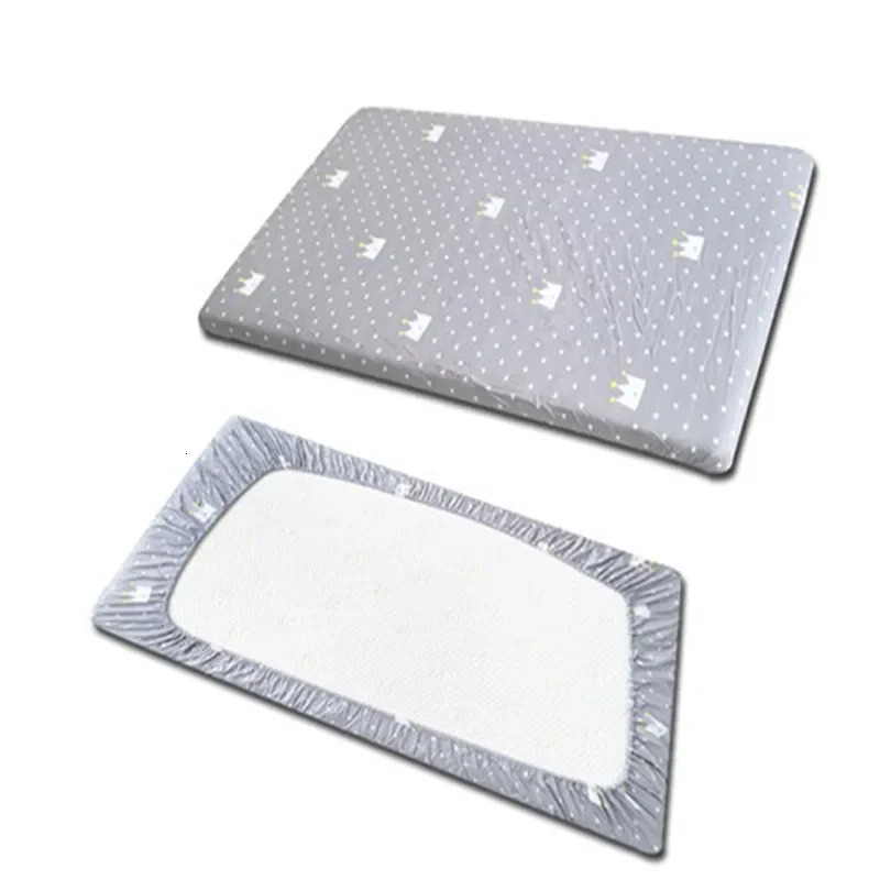 Crib Sheets 140X70cm Cotton Baby for Boys Cot Bed Mattress Cover Protector Infant Toddler Girls Bedding Set 240106