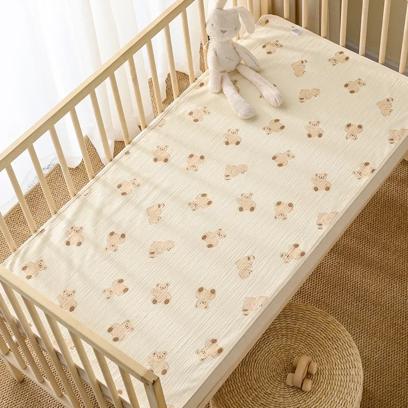 Baby Bed Sheets for Crib Waterproof Wetting Pads Washable Kids Toddler Potty Training Pad Mat 120x60cm 240106