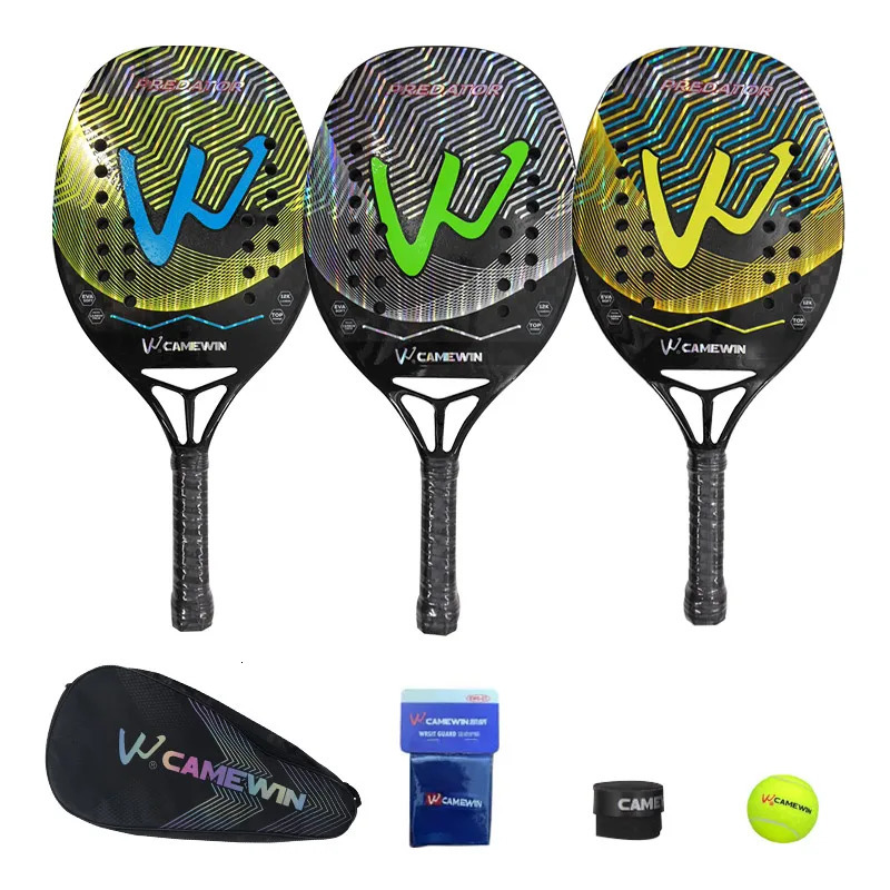 2023 Padel Racket Beach Tennis Carbon Fiber Raquet Cricket Bat Cover Drops Man Bag Shovel y240108