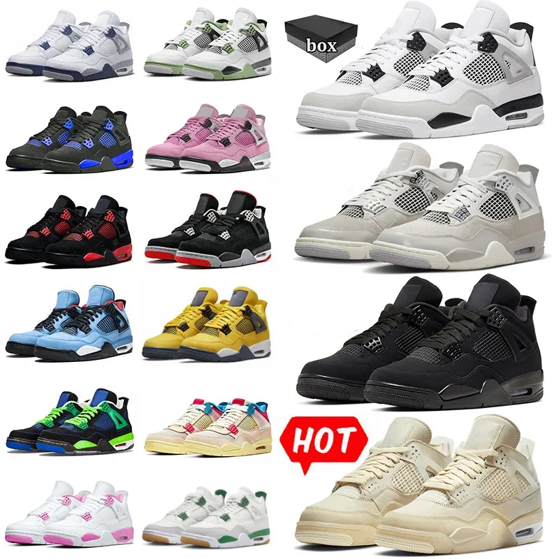 men women basketball shoes Red Thunder Sail Black Cat White Oreo Tour Yellow University Blue Hyper Royal Twist Chicago Pine Green mens sneakers no box