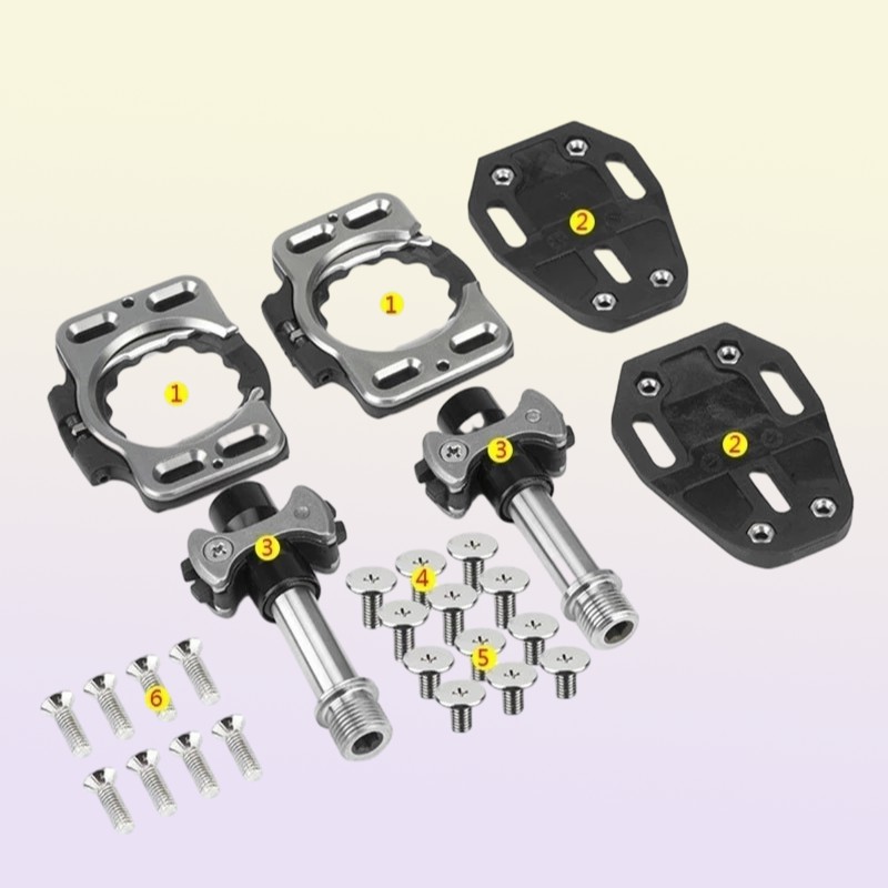 Bike Pedals Alloy Road ultralight 3 Bearing Bicycle Self locking Speed play Track Sprint Special 221026