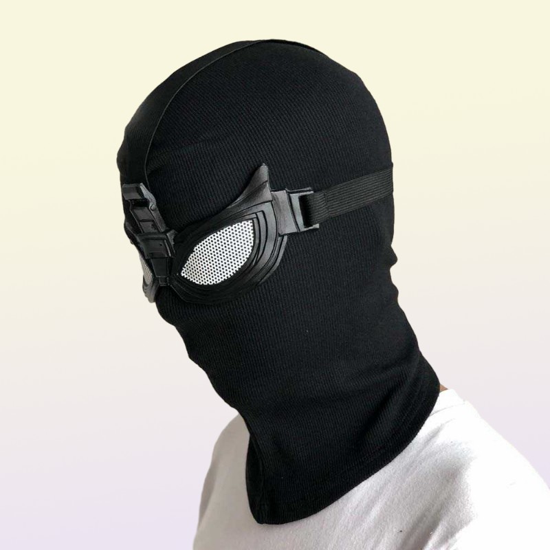 Peter Parker Mask Cosplay Superhero Stealth Suit Masks Helmet Halloween Costume Props G0910