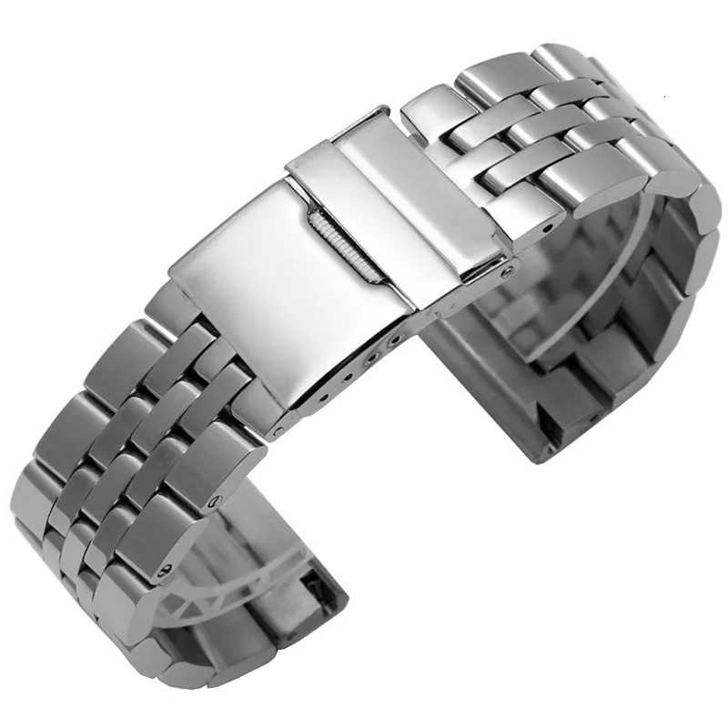 18 20 22 24MM Watch Accessories Band FOR Avenger Superocean Series Strap Solid Steel Metal Bracelet 240106