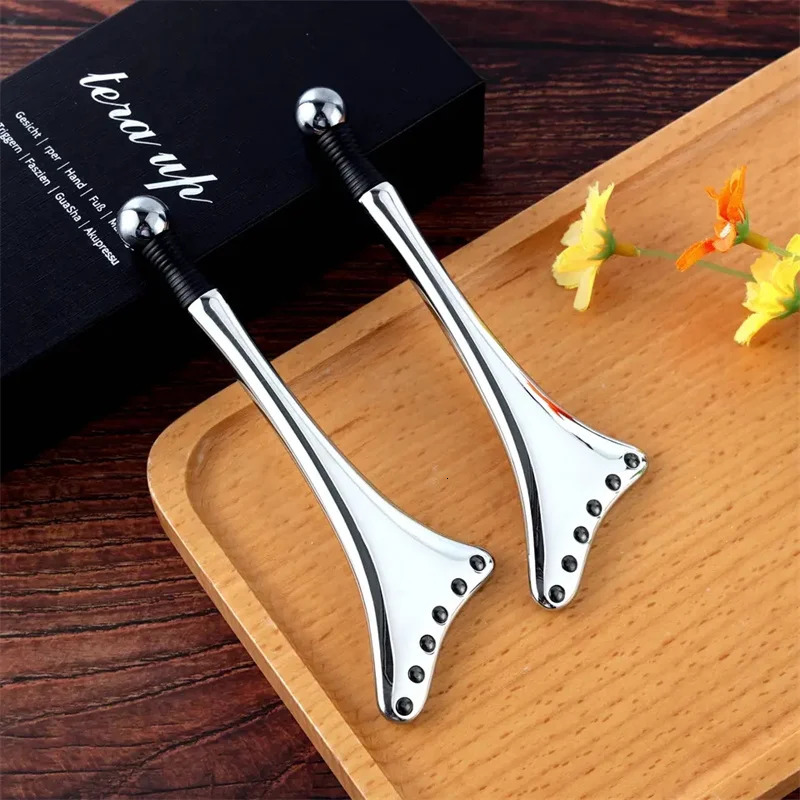 Health Massage Fan-shaped Scraping Guasha Tool Terahertz Face Eye Relaxation Skin Care Massager Face Device 240106