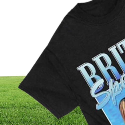 Spears beautiful photo Men's Black T-shirt hipster casual tshirt men harajuku short sleeve tops tee