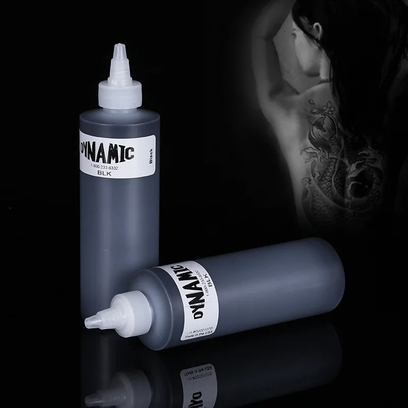 Dynamic 8 color 240ml Tattoo Ink Permanent Makeup Pigment Microblading Ink Body Art Paints Natural lips eyeliner Tattoo 240108