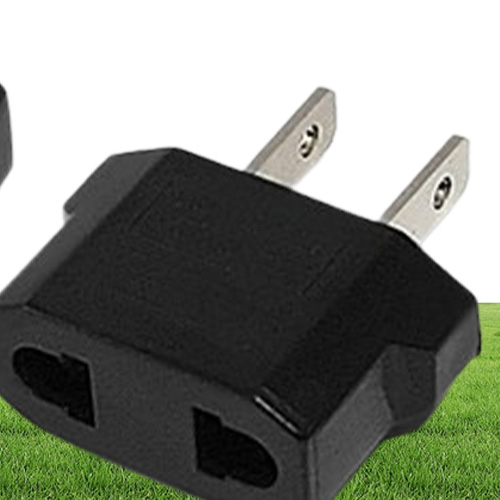 300PCS Universal European EU to US USA American Plug Converter Socket in Adapter Adaptor Travel Tomada de Parede Electrical Outlet