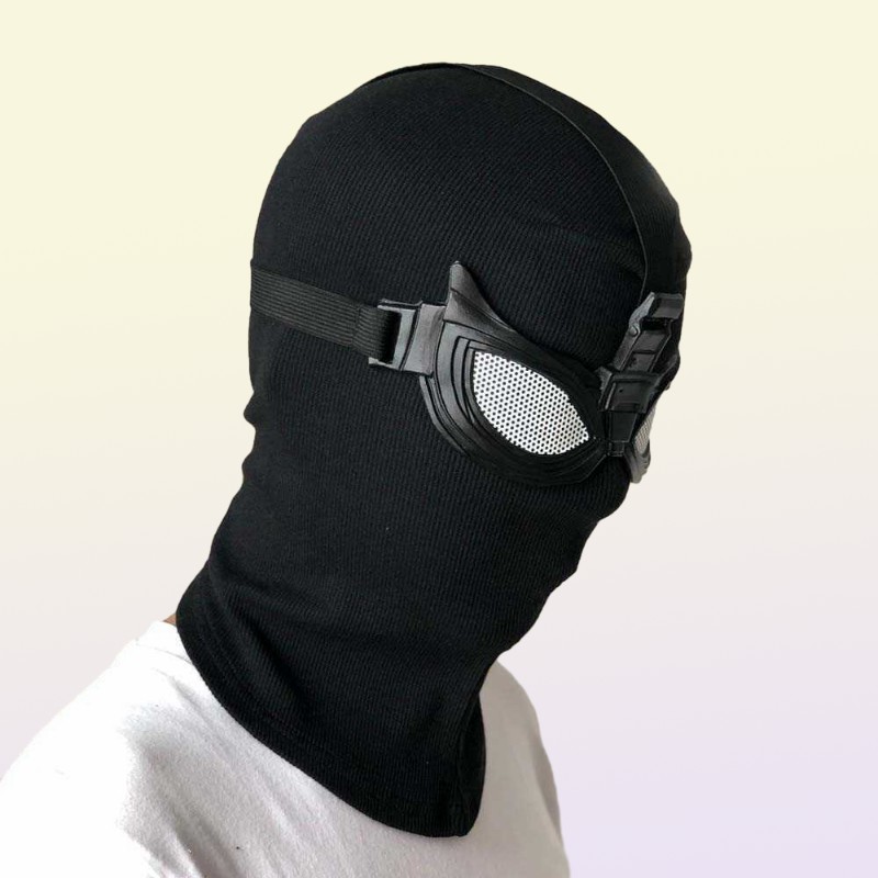 Peter Parker Mask Cosplay Superhero Stealth Suit Masks Helmet Halloween Costume Props G09101116721