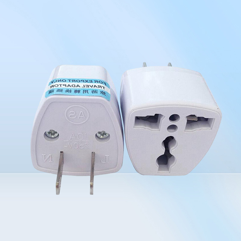 Fanaticism International Universal UK AU EU To US Plug Adapter Converter USA Travel AC Power Electrical Plug Adaptor Convert