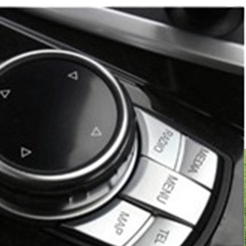Interior Replacement Multimedia Buttons Decoration Cover Trim Sequins For BMW X5 X6 12345 series F10 F30 F20 E70 E71 Car Acces