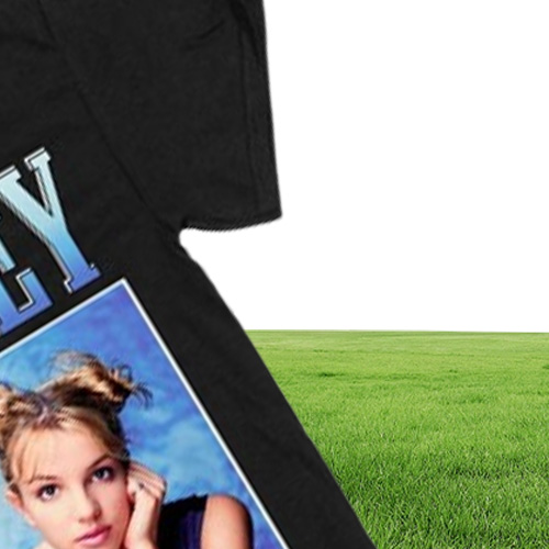 Spears beautiful photo Men's Black T-shirt hipster casual tshirt men harajuku short sleeve tops tee