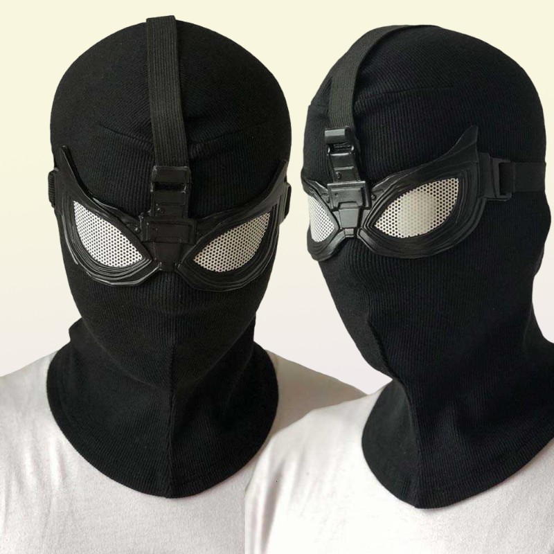 Peter Parker Mask Cosplay Superhero Stealth Suit Masks Helmet Halloween Costume Props G09101116721
