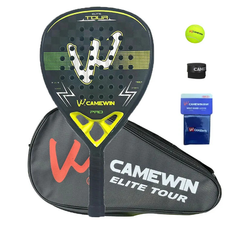 2023 Padel Racket Beach Tennis Carbon Fiber Raquet Cricket Bat Cover Drops Man Bag Shovel y240108