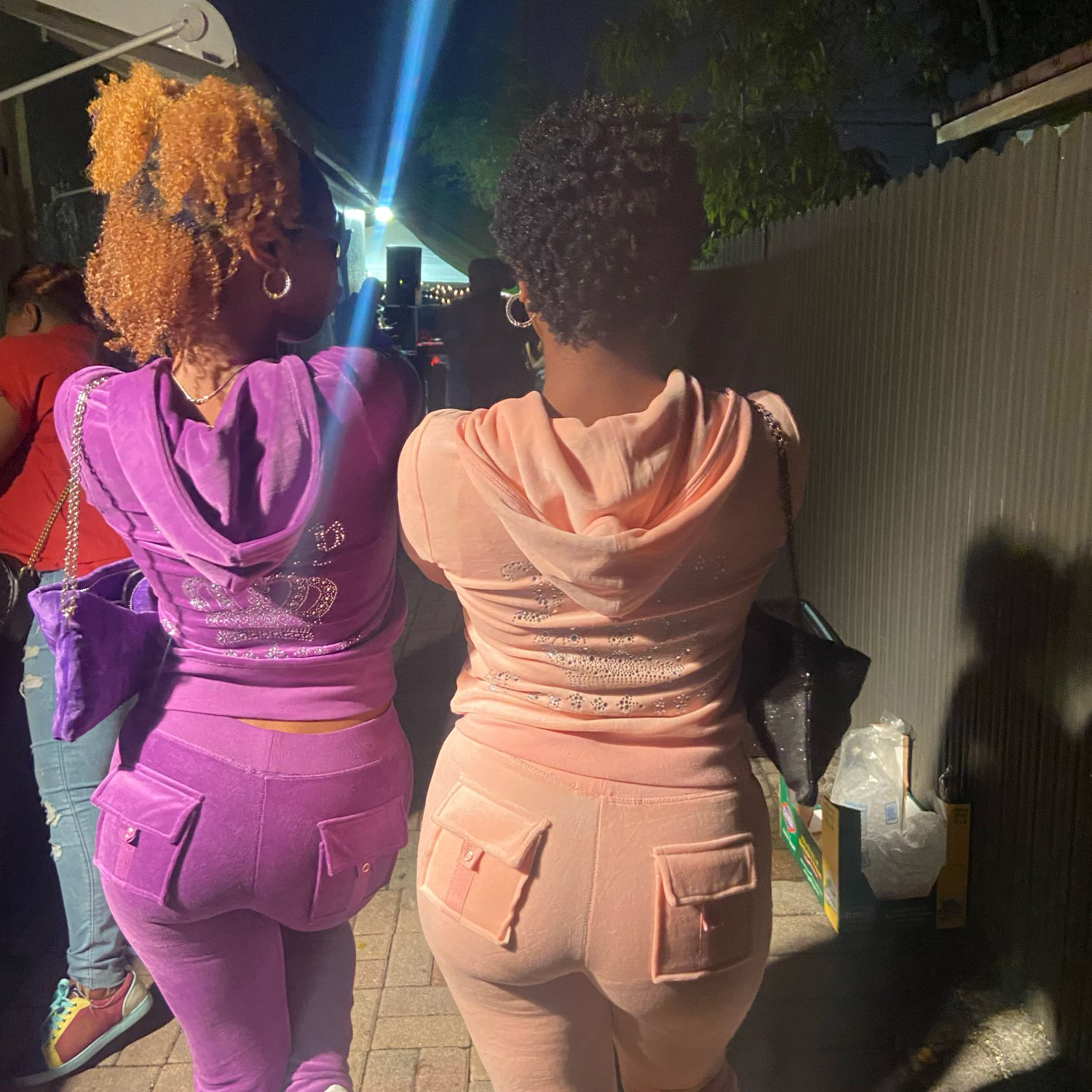 Womens Tracksuit Set Womens Brand Corture Tracksuit Velour Suit Two Piece Set Y2k Velvet Sewing Set 01X240816