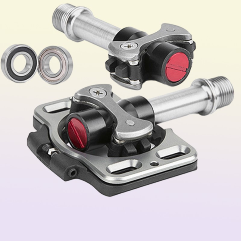 Bike Pedals Alloy Road ultralight 3 Bearing Bicycle Self locking Speed play Track Sprint Special 221026