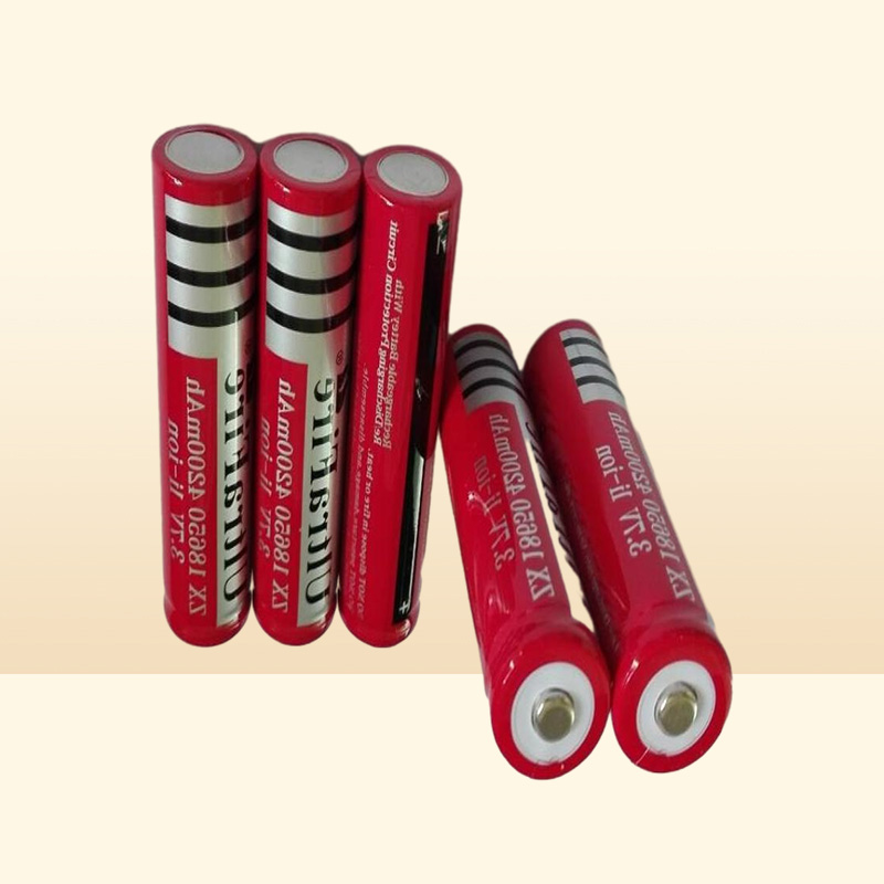 Big Discount ultrafire 18650 37V Rechargeable Battery 4200mAh for LED Flashlight