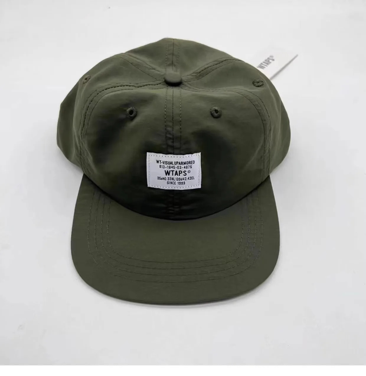 WTAPS Flat brim Hat Breathable Street Stage Hip Hop Workwear MZ147 240106