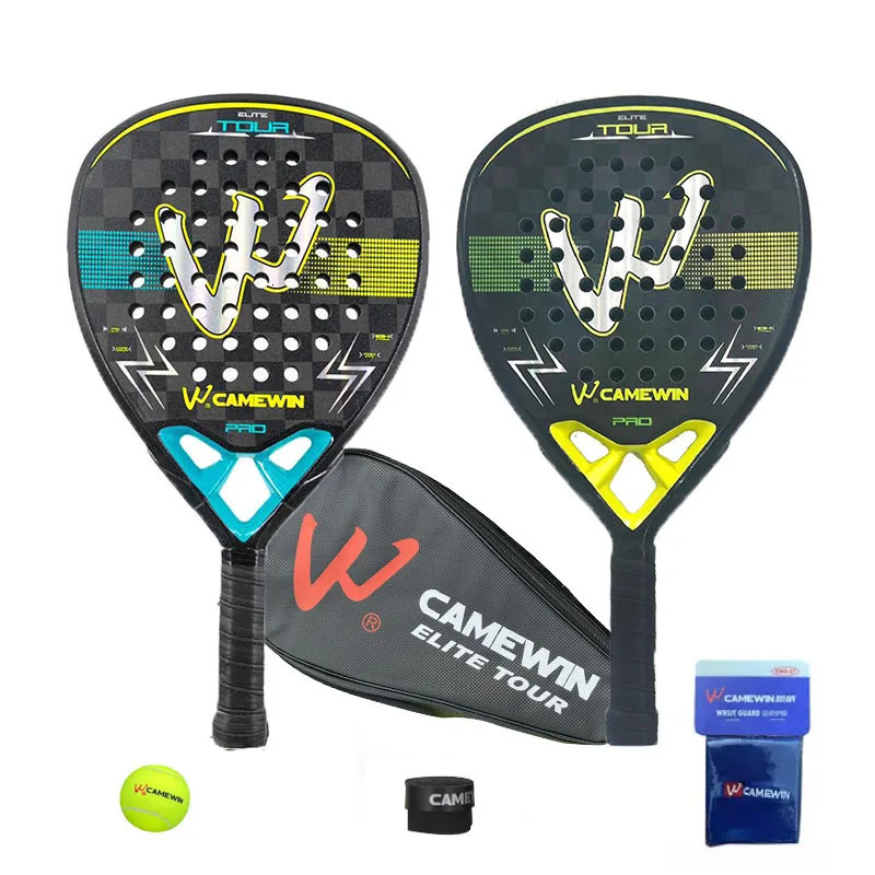 2023 Padel Racket Beach Tennis Carbon Fiber Raquet Cricket Bat Cover Drops Man Bag Shovel y240108